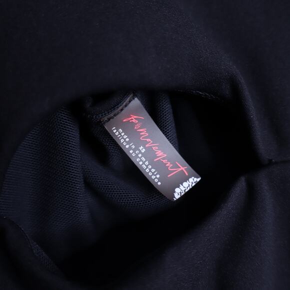 FP MOVEMENT Righteous Runsie Black Criscoss Strap Cut Out Active Women's XS - Picture 9 of 9